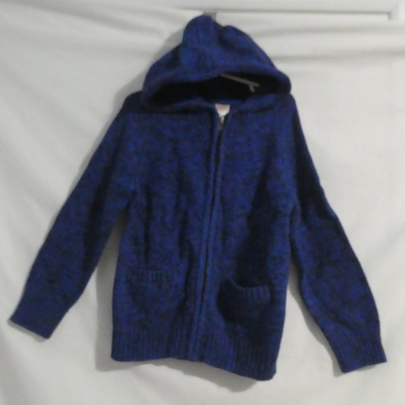 GYMBOREE | small 5-6 | Zip Up Hooded Sweater | Pockets | 100% Cotton | NWOT - Picture 2 of 14